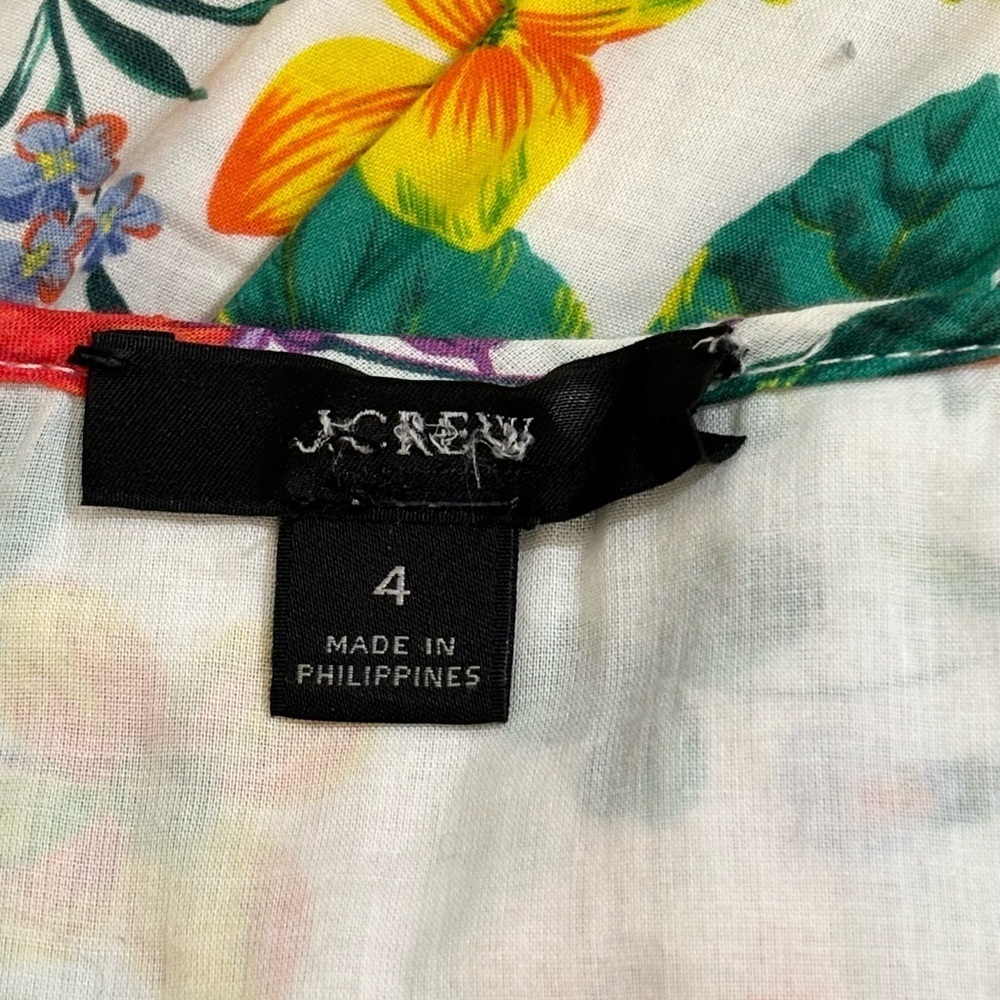 J. Crew Ruffle-front Maxi Dress In Ratti Island Botanical Print - Picture 16 of 16